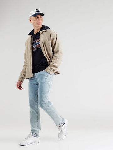 NAPAPIJRI Μπλούζα φούτερ 'BEMILES' σε μπλε