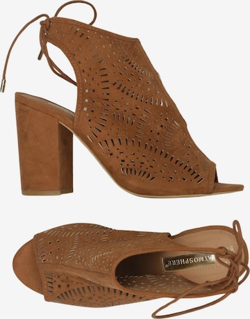 Atmosphere Stiefelette 38 in Braun: Vorderseite