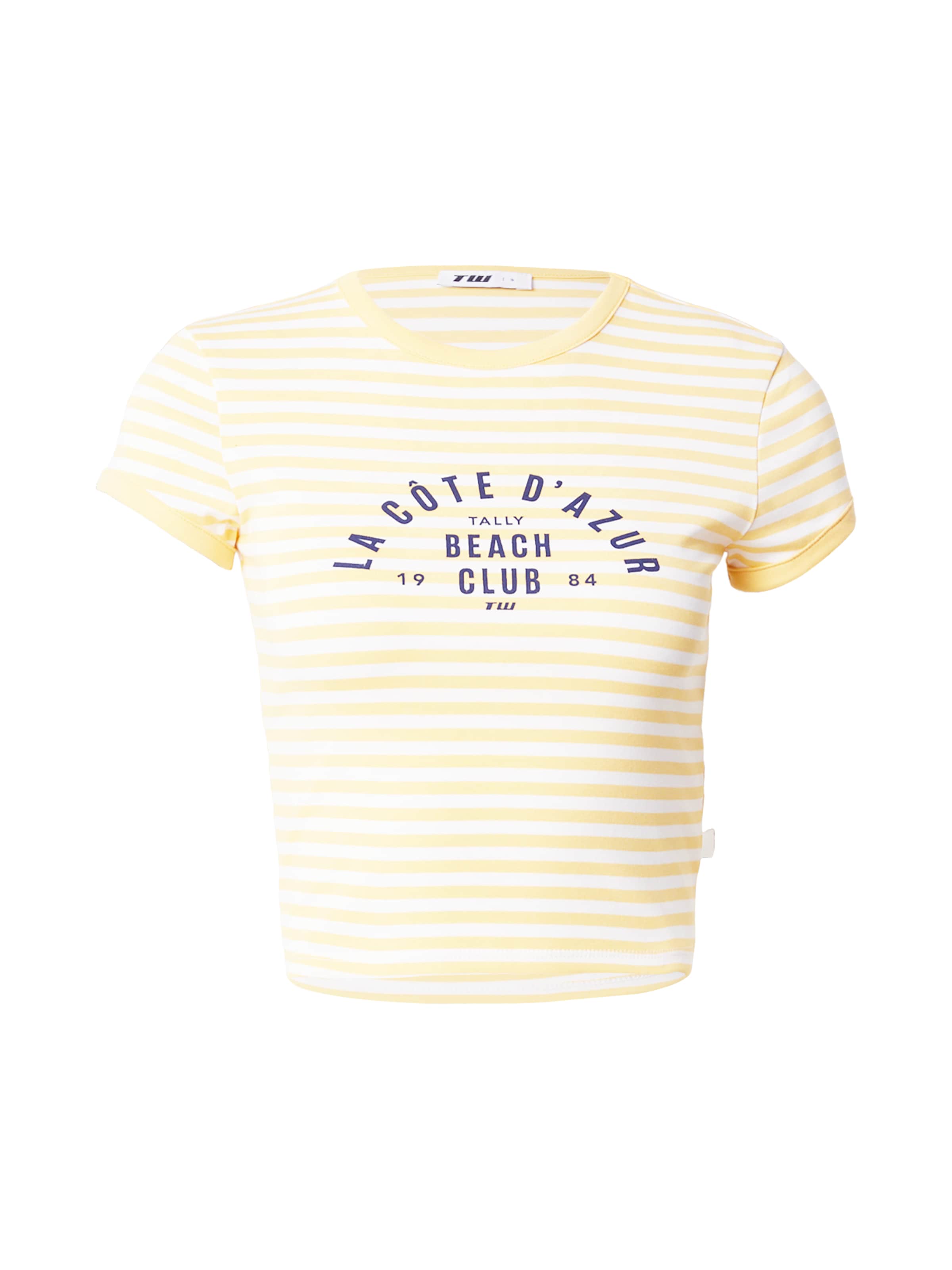 Tally Weijl - Camiseta en amarillo: frente