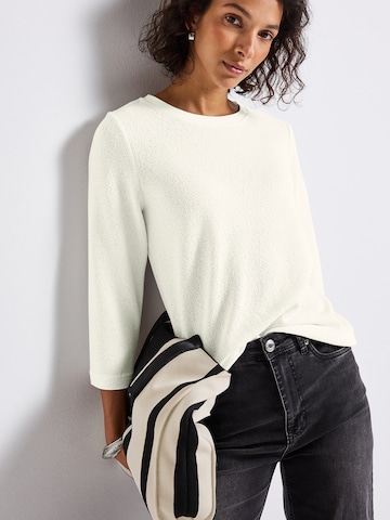 STREET ONE Shirt in White: front