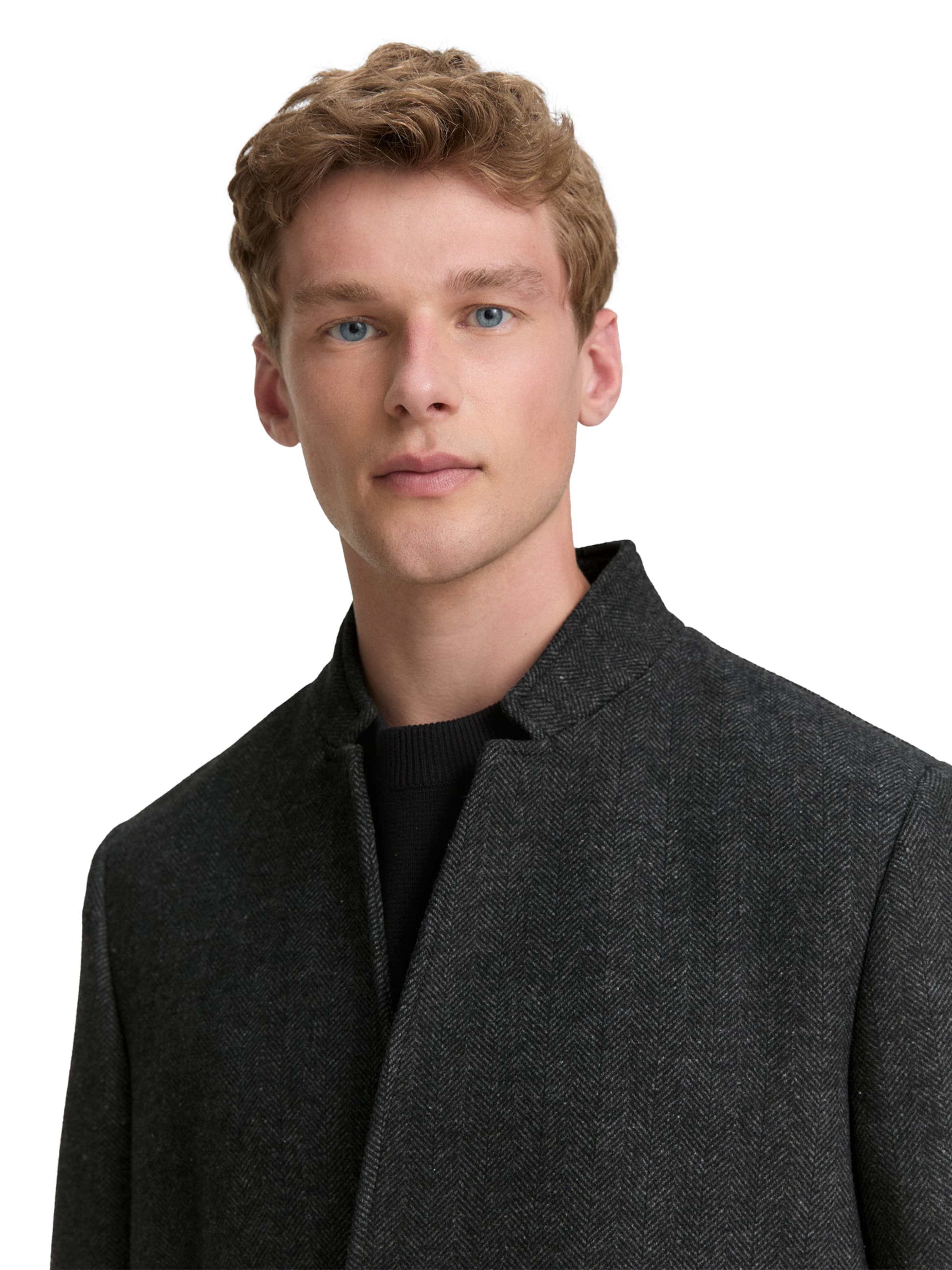 TOM TAILOR DENIM Přechodný kabát – šedá