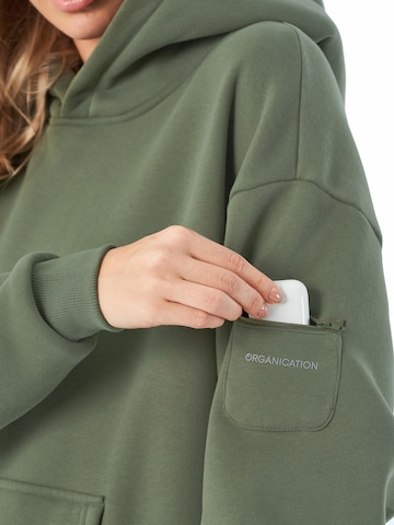 Organication Sweatshirt in Grün