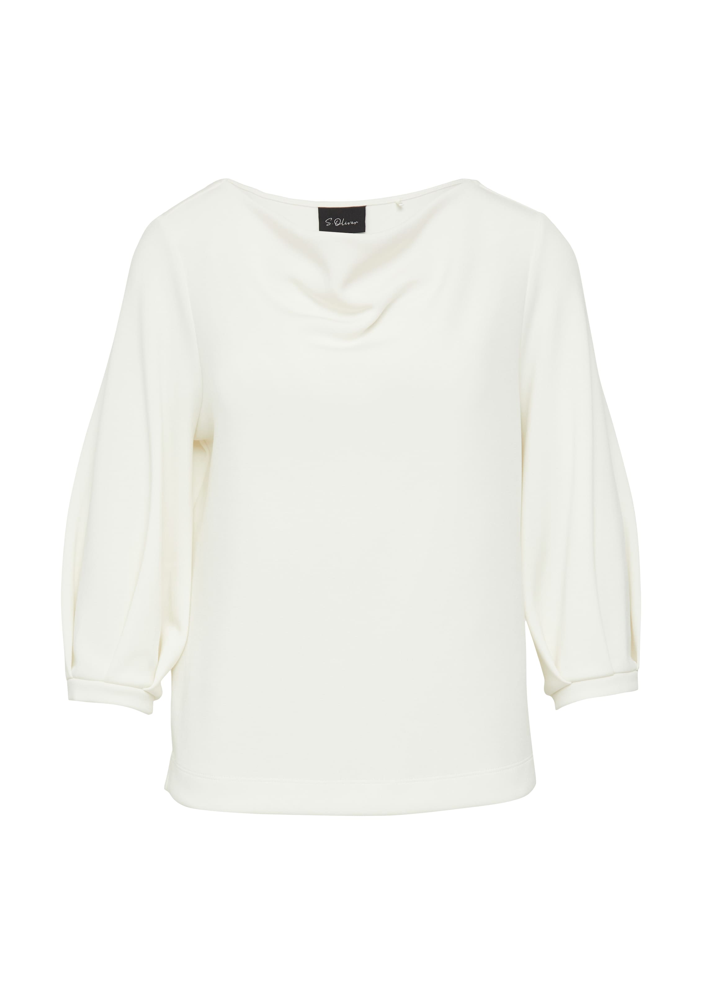 s.Oliver BLACK LABEL Shirt in Weiß: Vorderseite