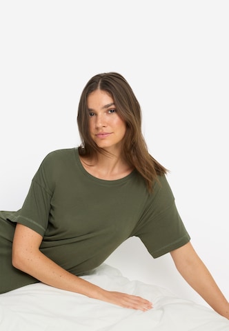 Chemise de nuit LSCN by LASCANA en vert