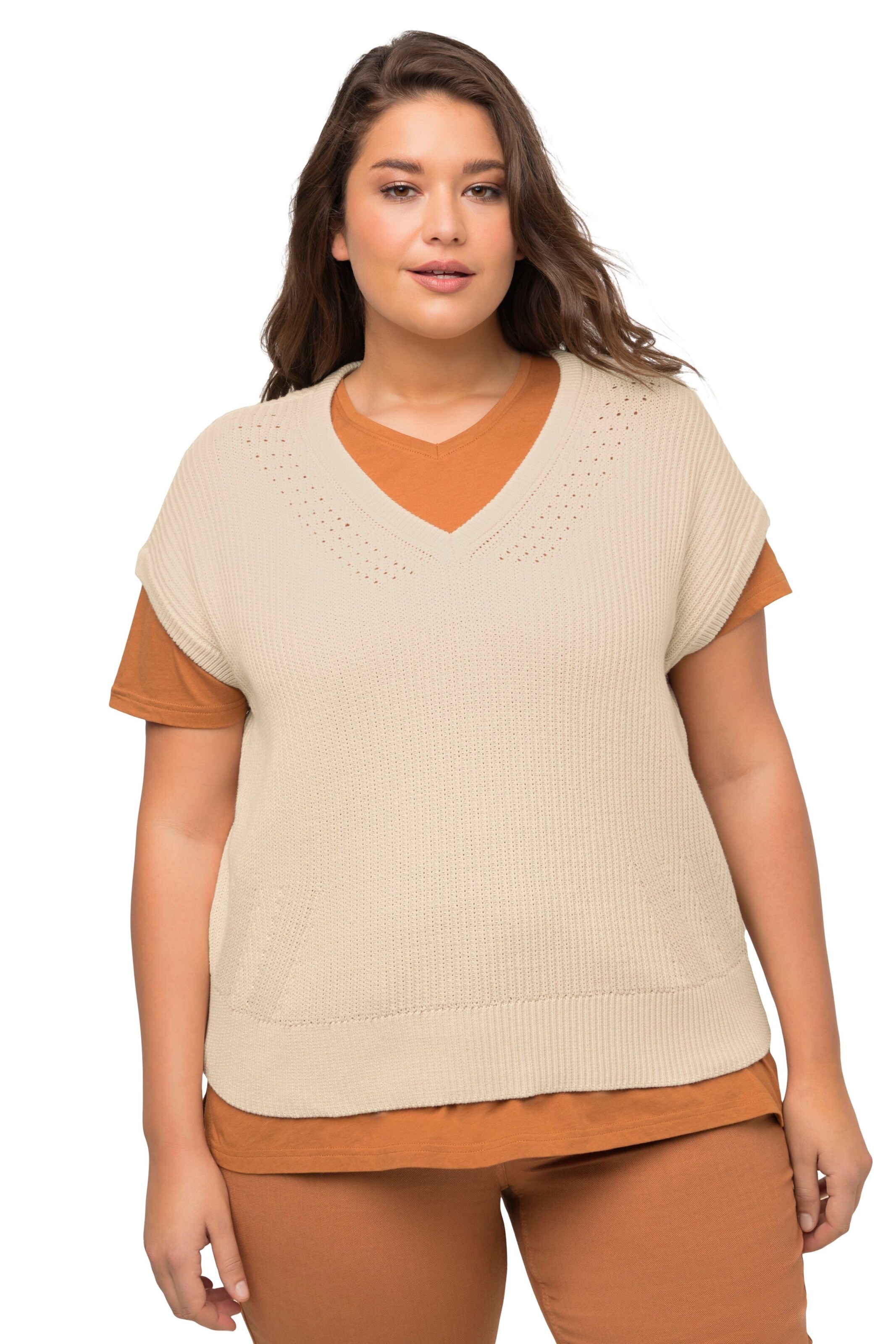 Ulla Popken Pullover in Pink