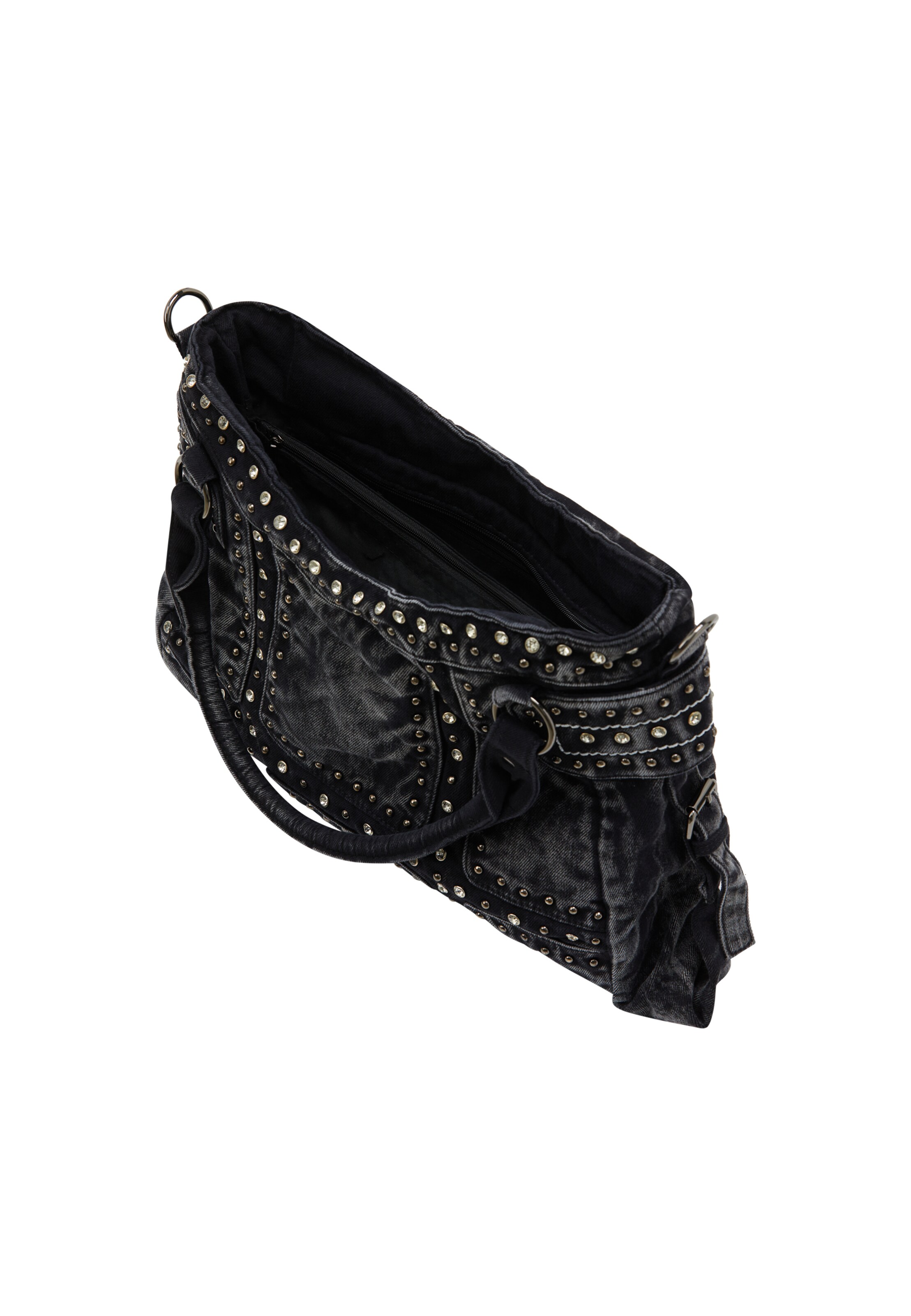 myMo ROCKS - Bolso de mano en negro