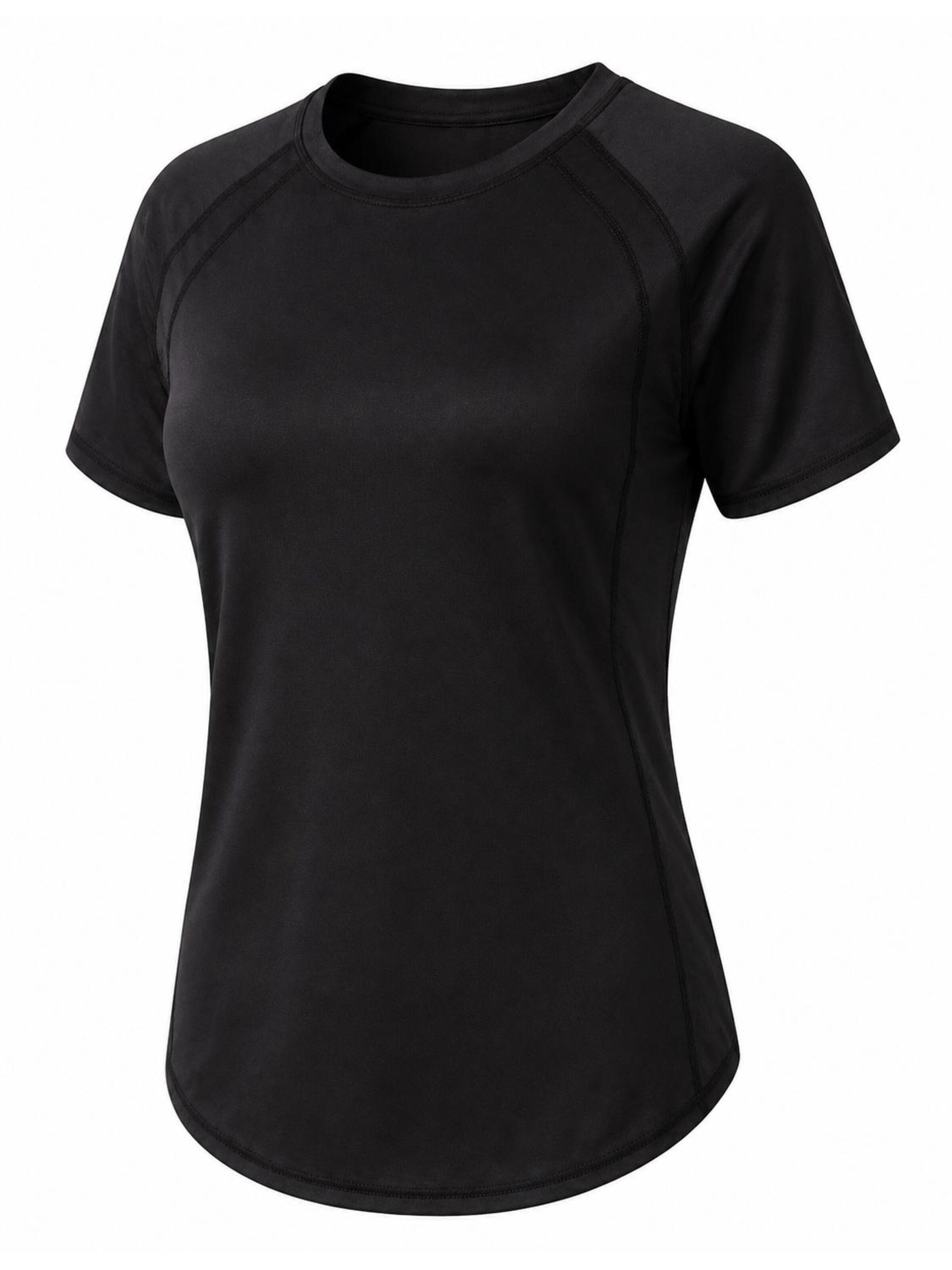 AOTTORI Sports Top in Black: front