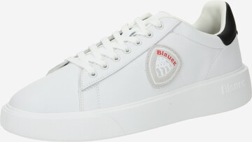 Baskets basses 'BLAIR' Blauer.USA en blanc : devant