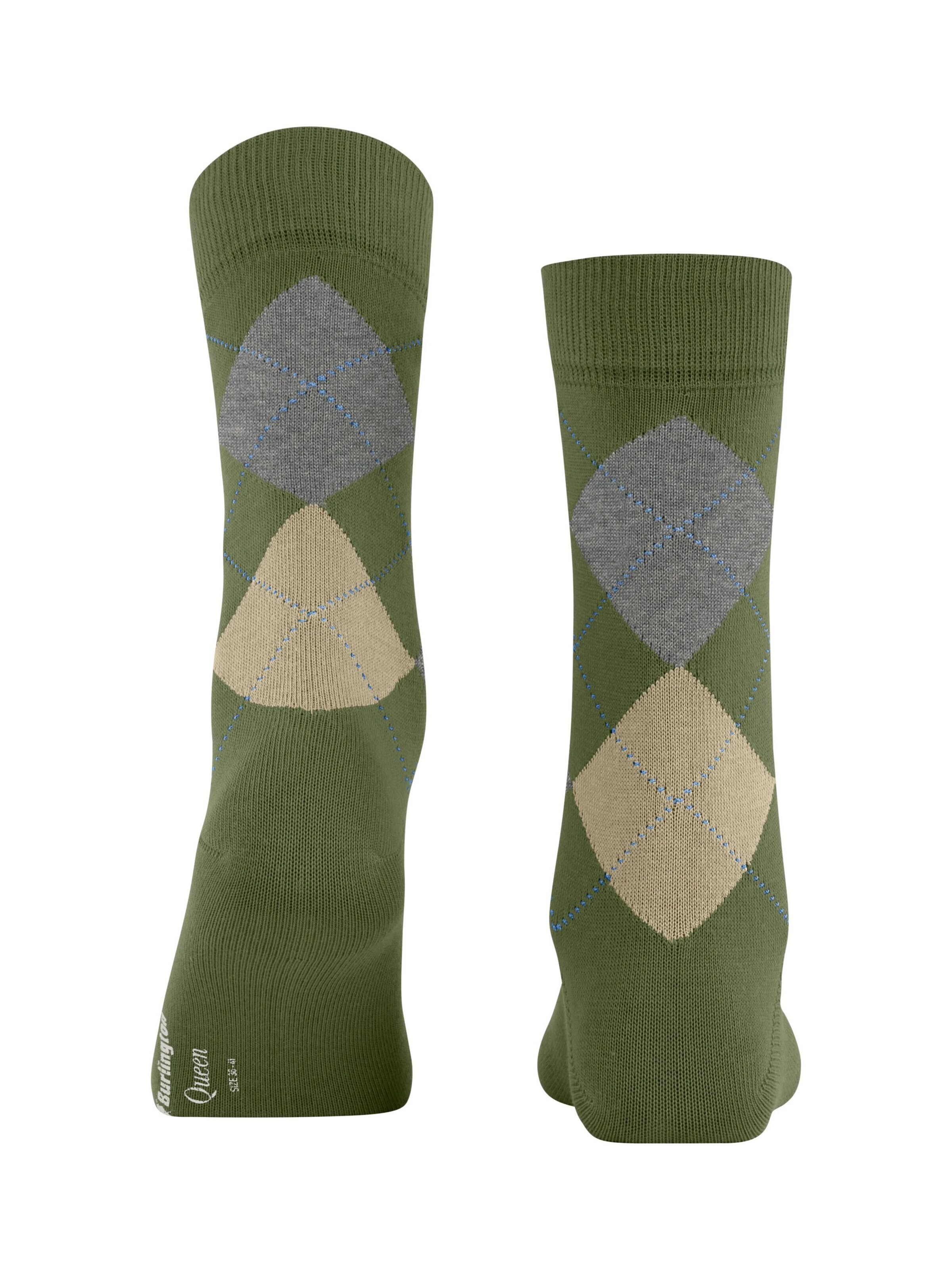 BURLINGTON Socks 'Queen' in Green