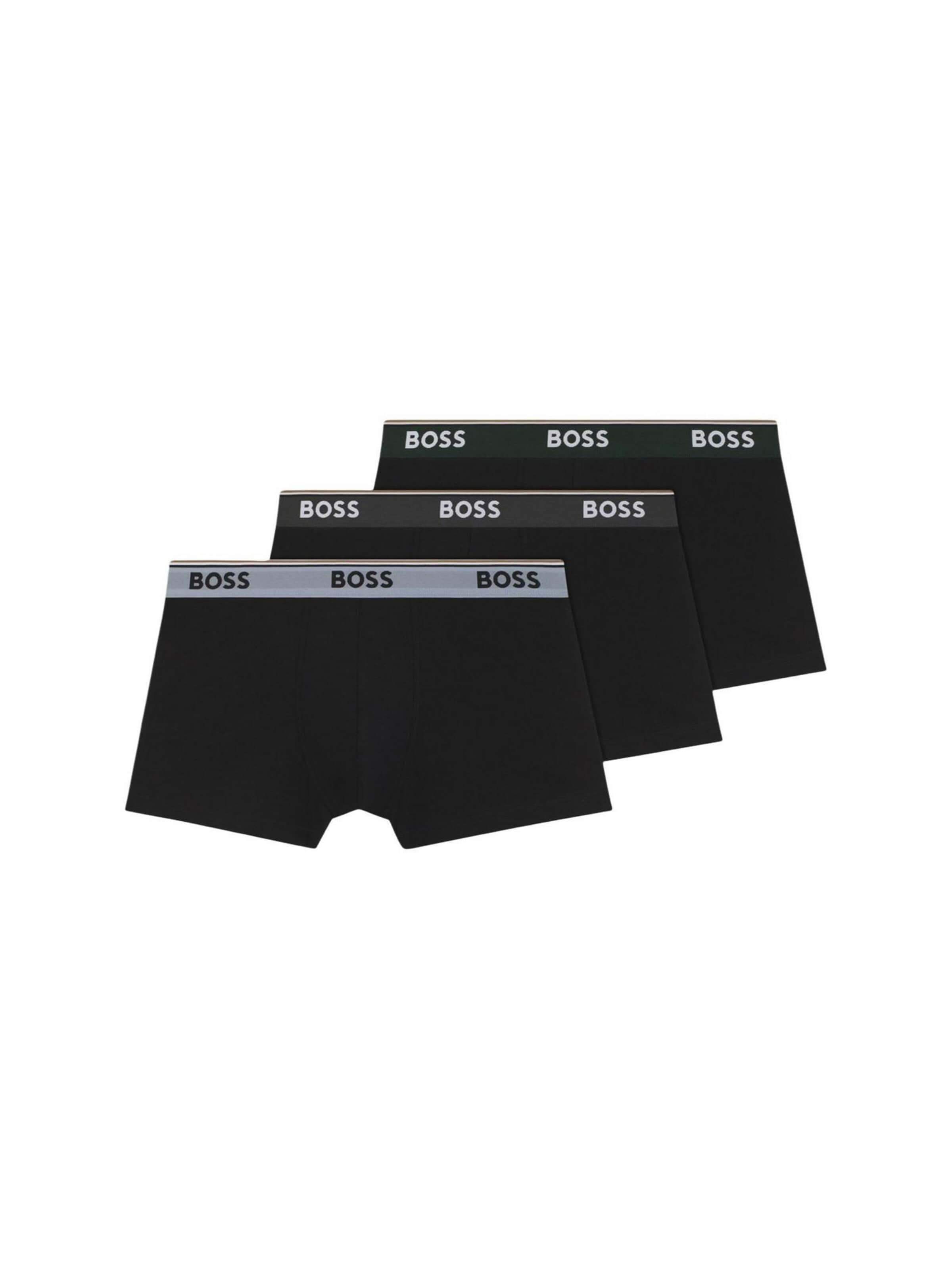 Boxer di BOSS in nero: frontale