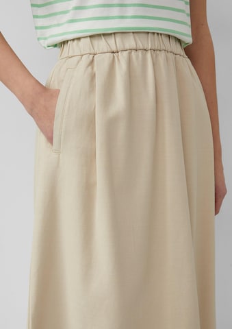 s.OliverSuknja - bež boja