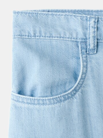 MANGO Wide leg Jeans 'Eva' i blå