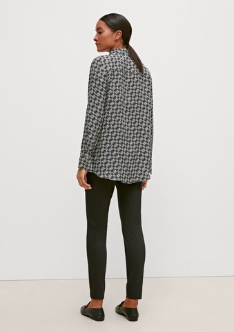 COMMA Blouse in Zwart: terug