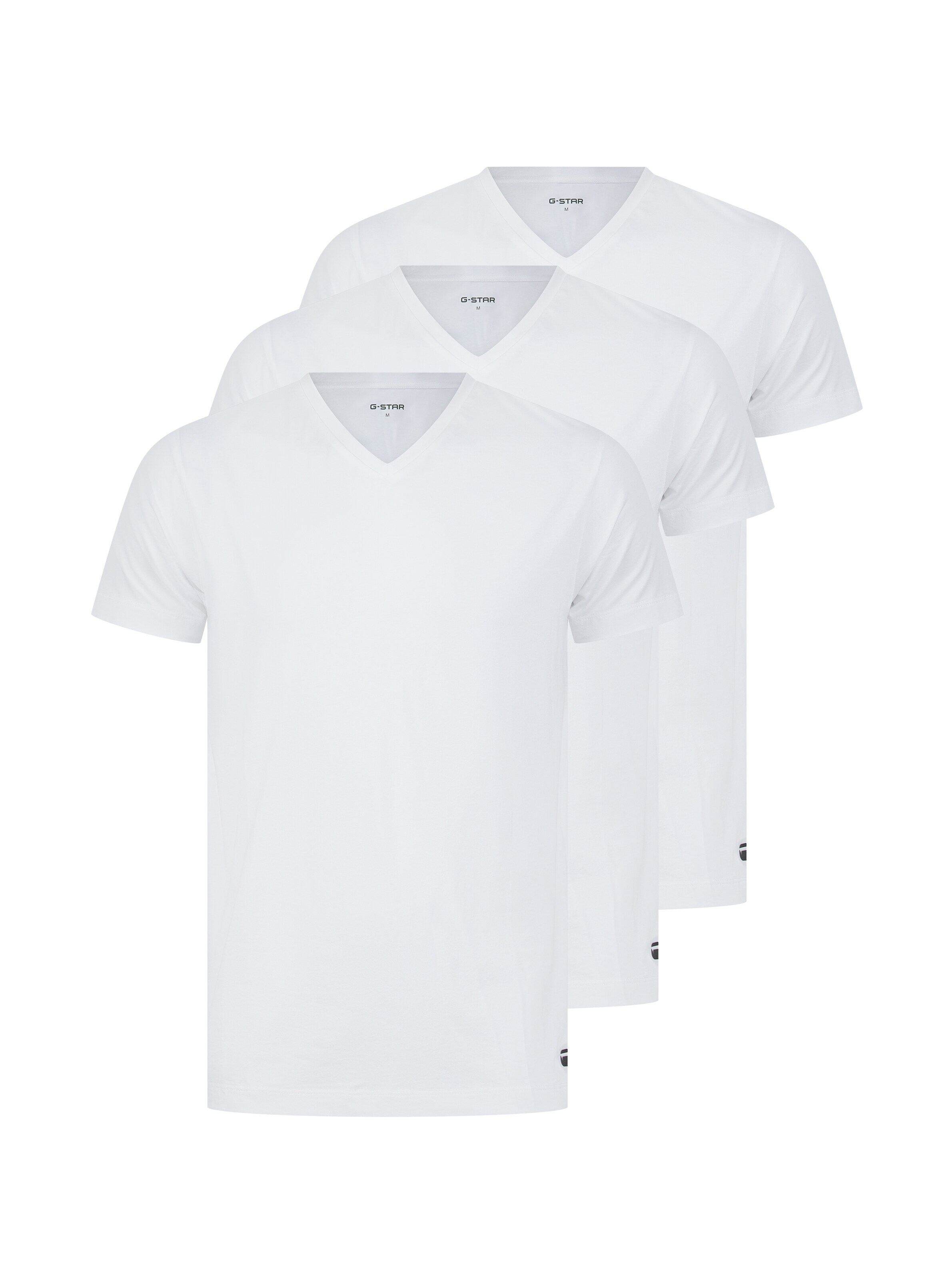 T-Shirt G-STAR en blanc : devant