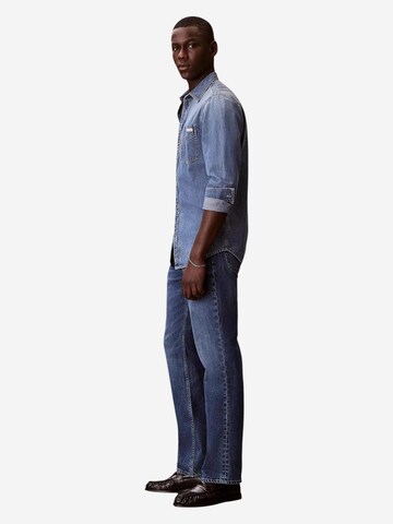Calvin Klein Jeans Slimfit Jeans 'SLIM HAMPTON JEAN LV04RB735G' in Blauw