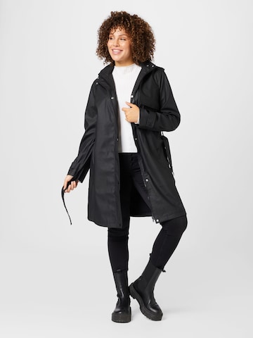 Cappotto di mezza stagione di Dorothy Perkins Curve in nero