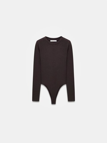 Body a maglietta di Dilvin in marrone