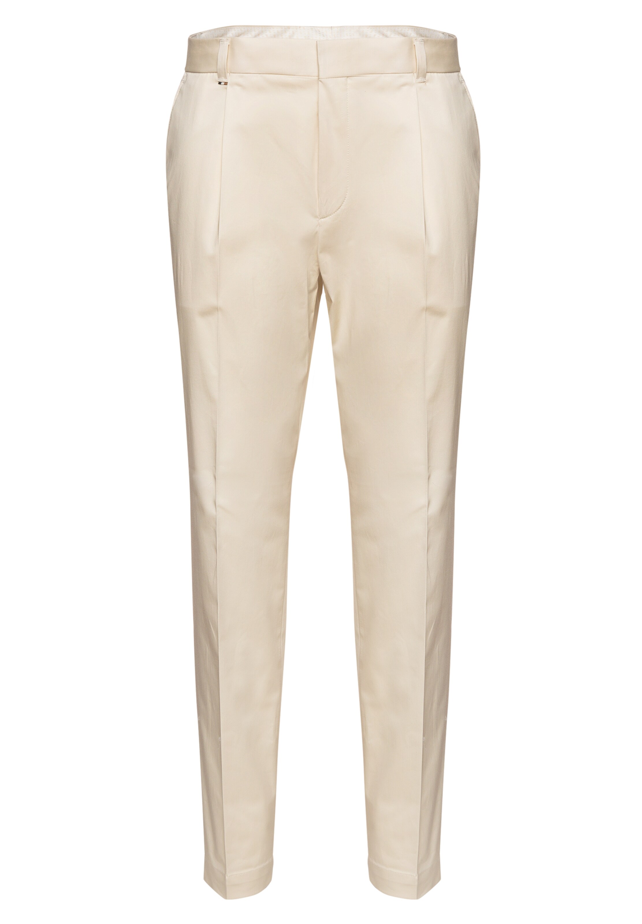 BOSS Tapered Hose 'Perin' in Beige: Vorderseite