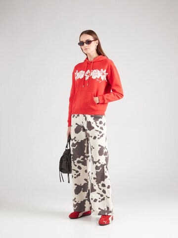 ROXY Sweatshirt 'PERFECTPLACE' i rød