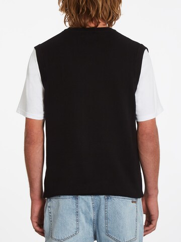 Volcom Sweater Vest 'Nebulords' in Black