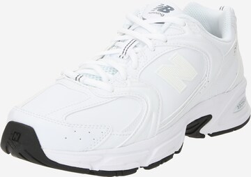 Sneaker bassa '530' di new balance in bianco: frontale