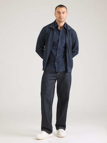 Regular fit Cămașă de la s.Oliver pe albastru