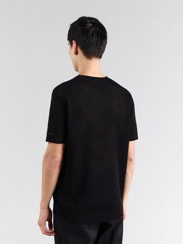 Karl Lagerfeld - Camiseta en negro: atrás