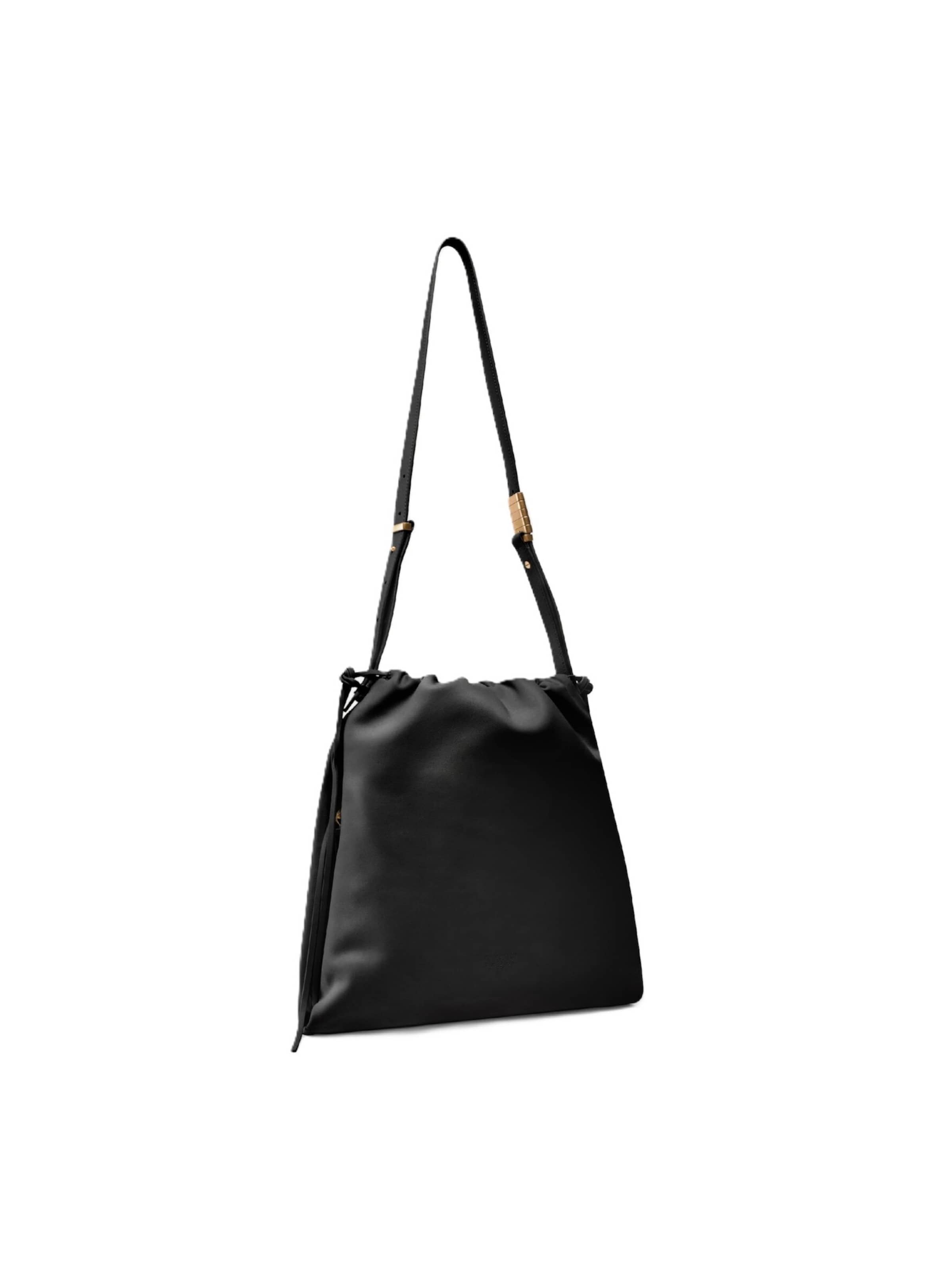 Borsa a spalla '104359 A270' di PINKO in nero
