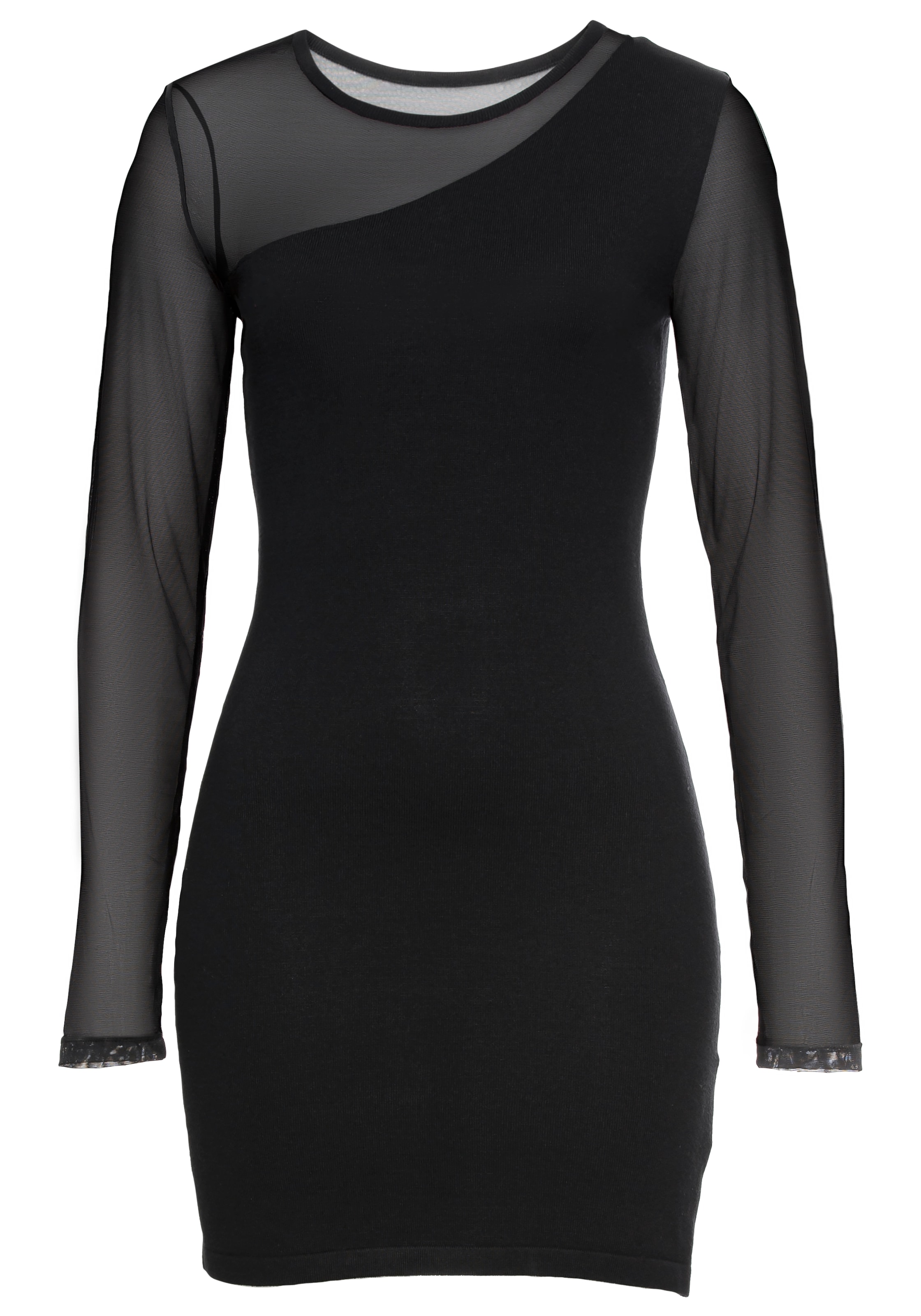 MELROSE Dress in Black: front