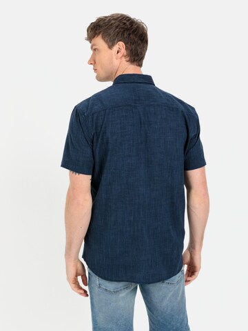 CAMEL ACTIVE Regular fit Button Up Shirt in Blue