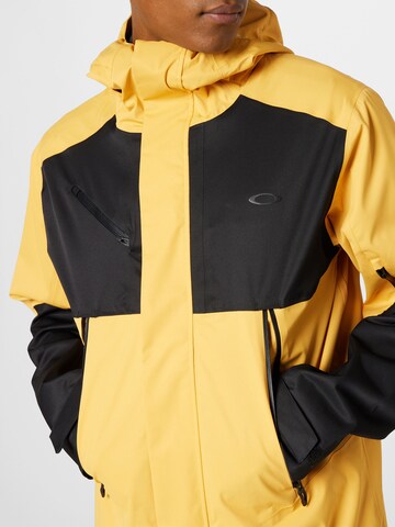 OAKLEY Outdoor jacket 'Crescent' in Yellow