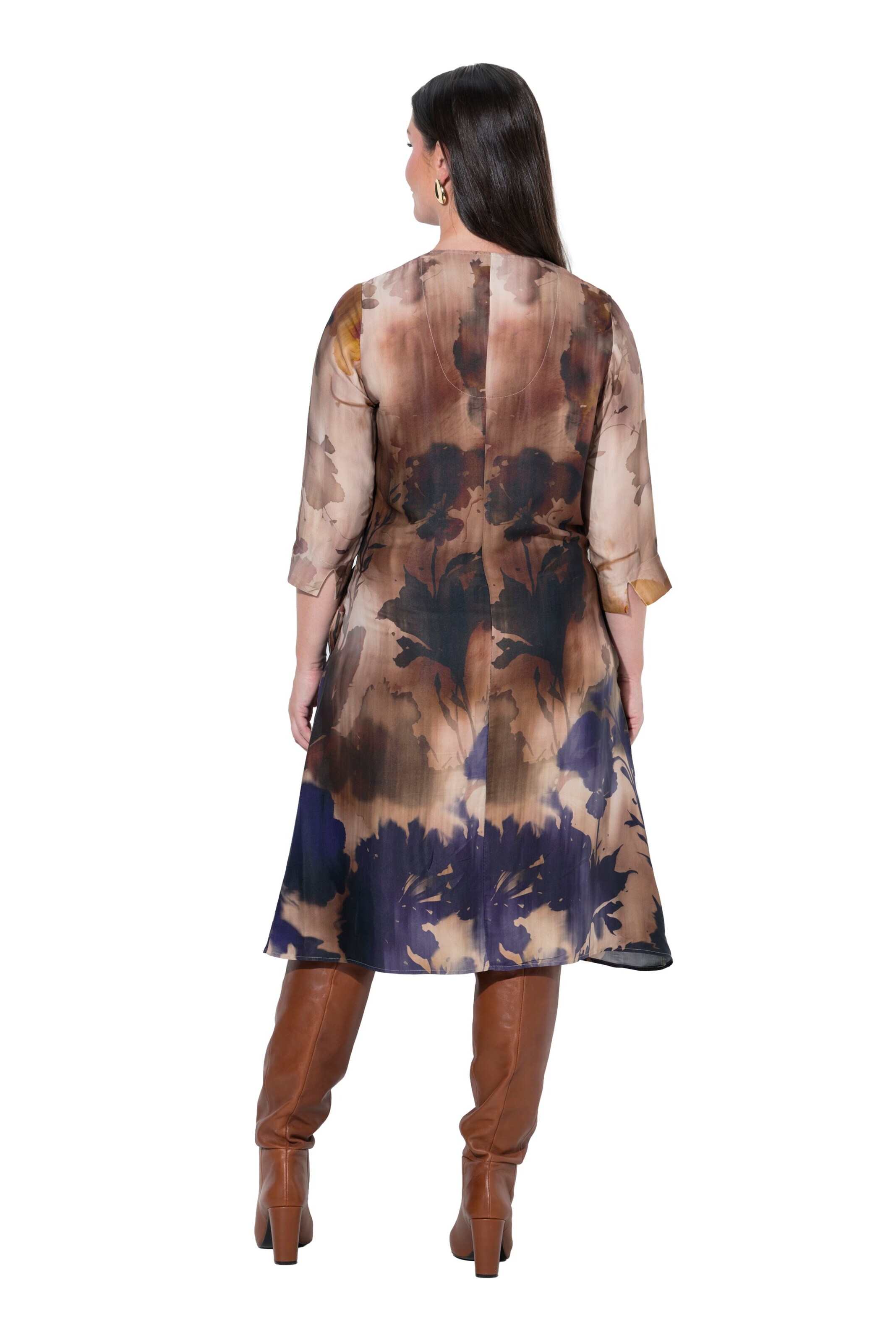 Ulla Popken Jurk in Beige