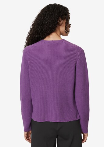 Marc O'Polo Knit Cardigan in Purple