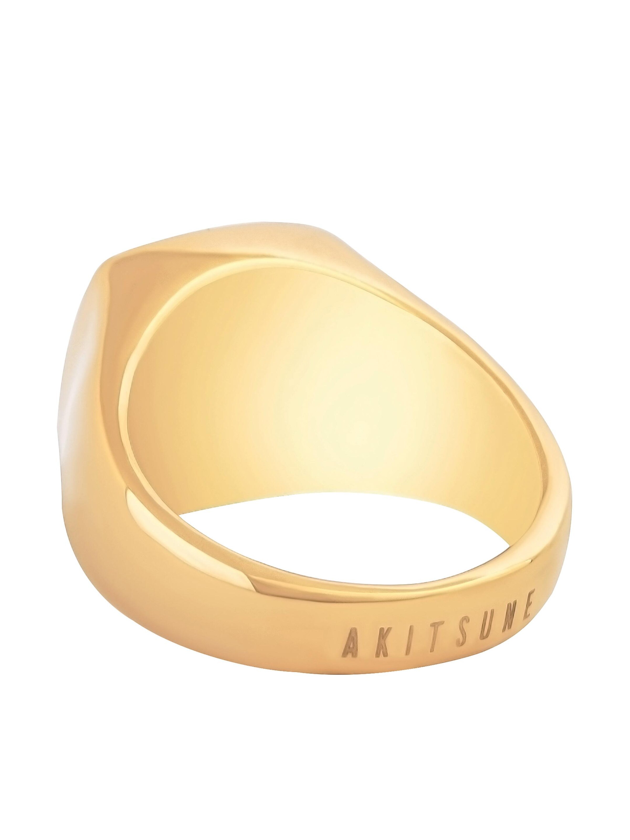 Akitsune Ring 'Opul' in Gold