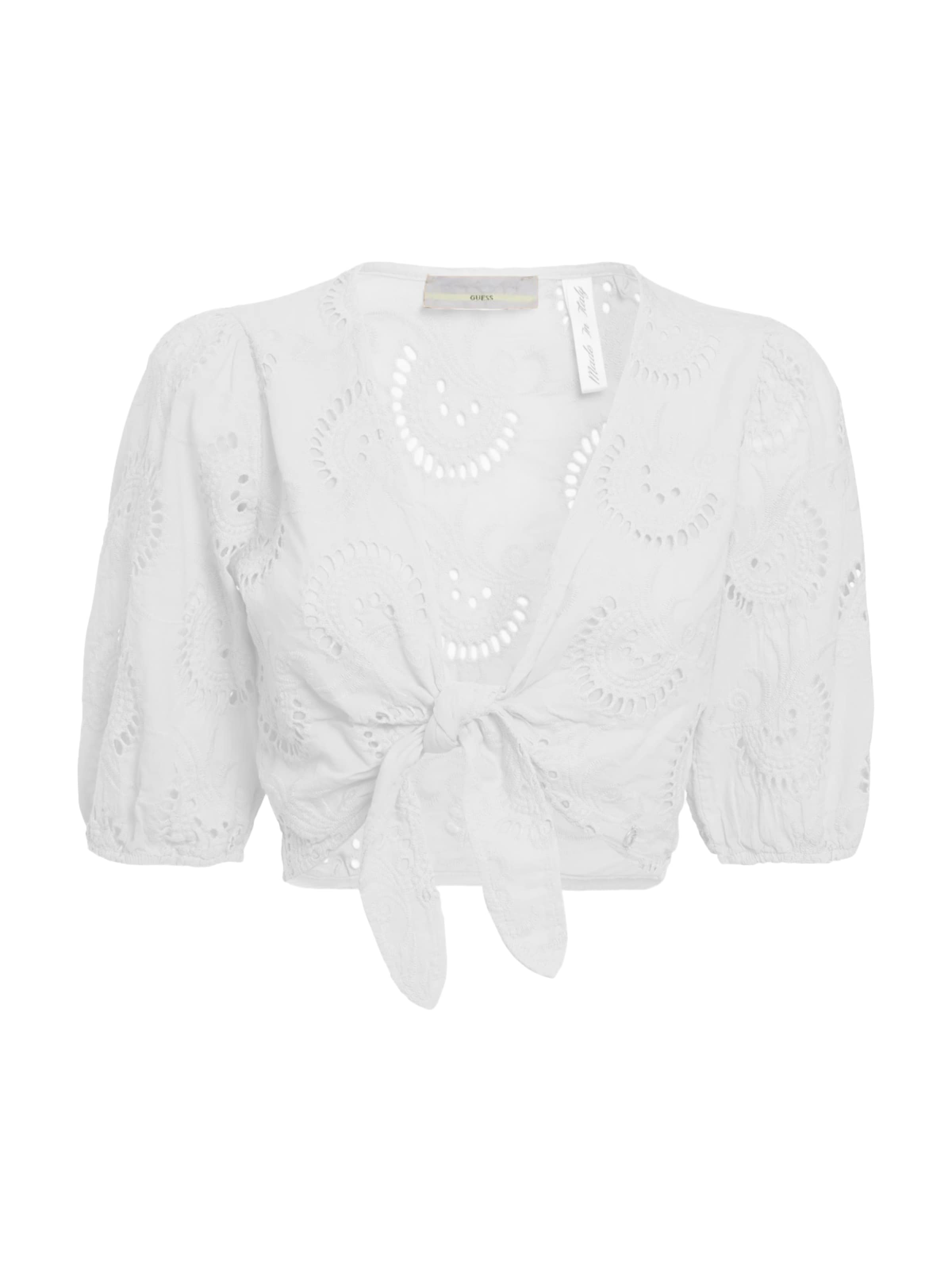 Maglietta di GUESS in bianco: frontale