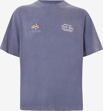 T-Shirt 'COUNTRYSIDE' Abercrombie & Fitch en bleu : devant