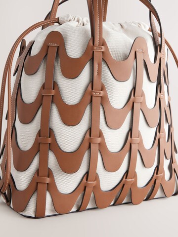 Next Schultertasche in Braun