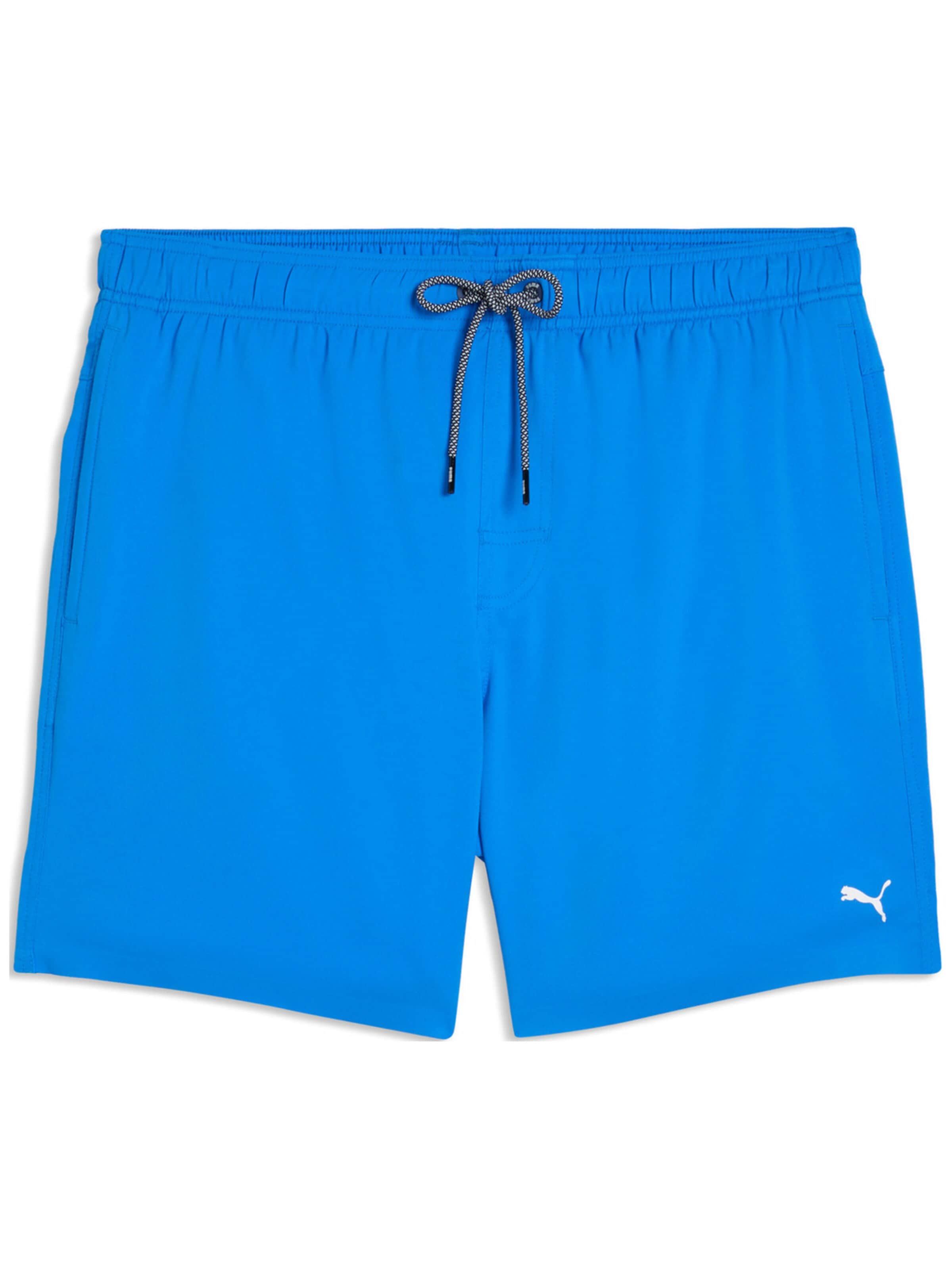 regular Pantaloni sportivi 'Puma Swim Men Medium Length Swim Shorts' di PUMA in blu