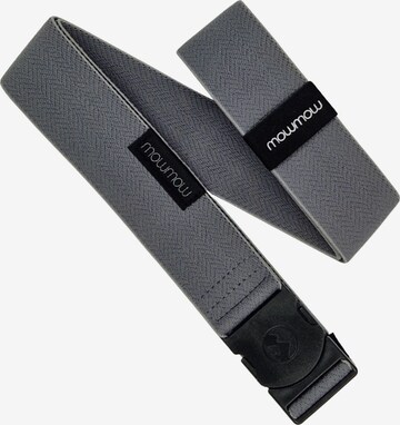 Cintura sportiva di Mowmow in grigio: frontale