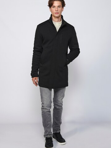 KOROSHI Between-Seasons Coat in Black