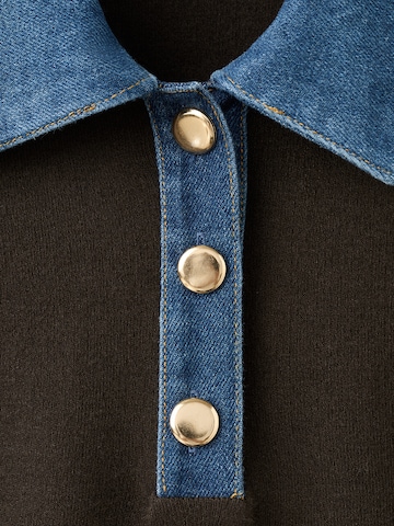 Pulover 'ABRIL' de la MANGO pe maro