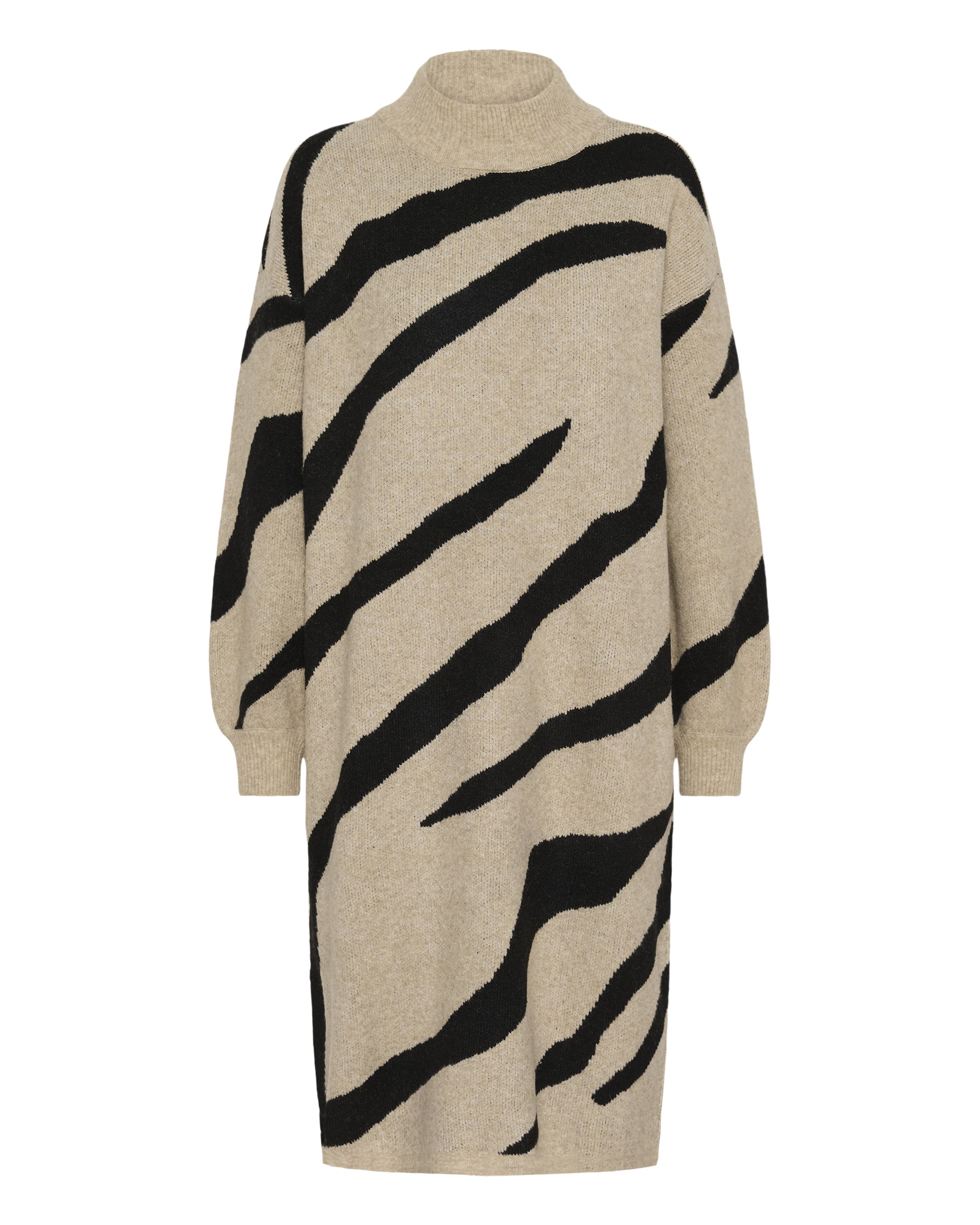 Kaffe - Vestido de malha 'KAWilma' em preto: frente