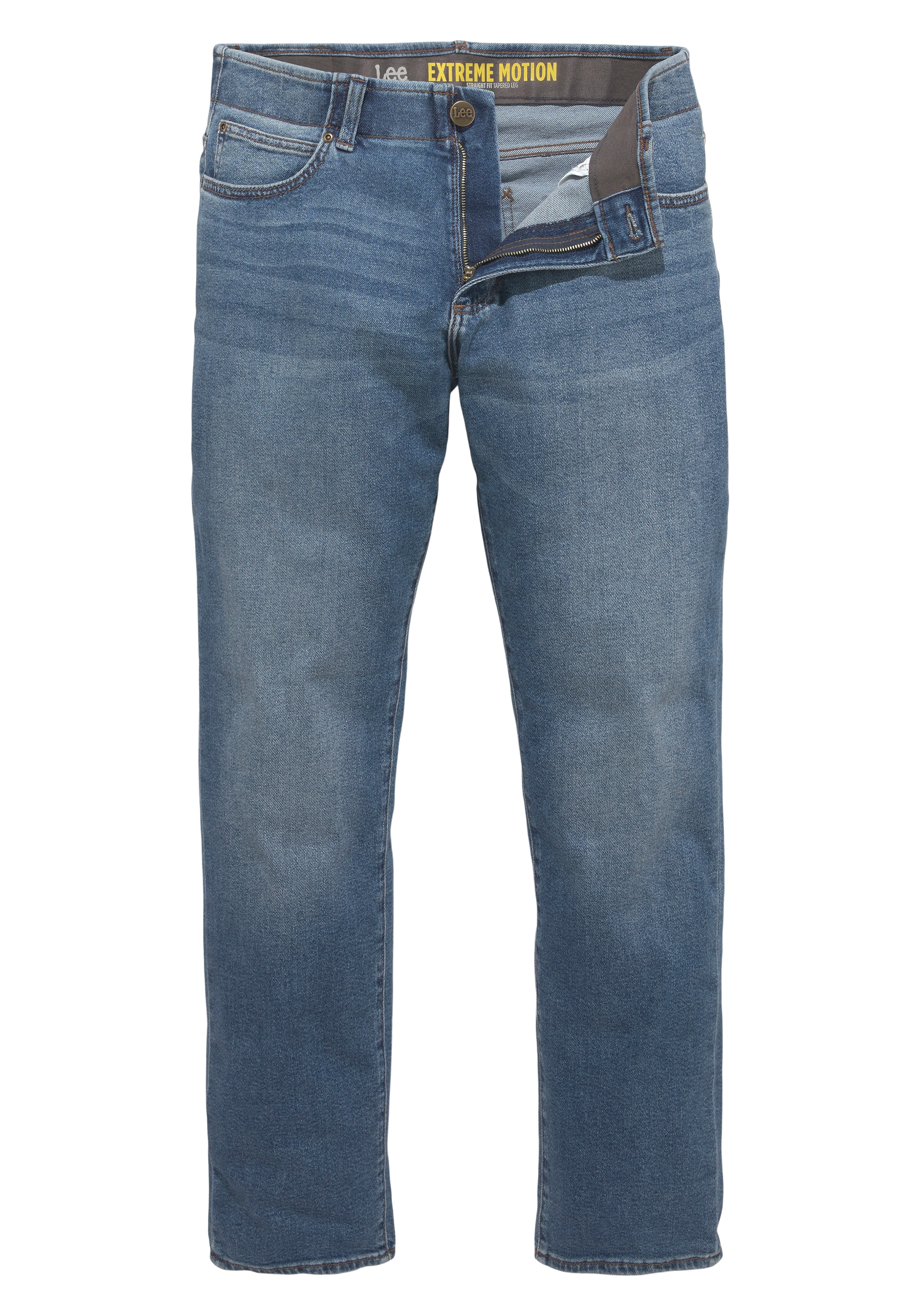Lee Regular Jeans in Blau: Vorderseite