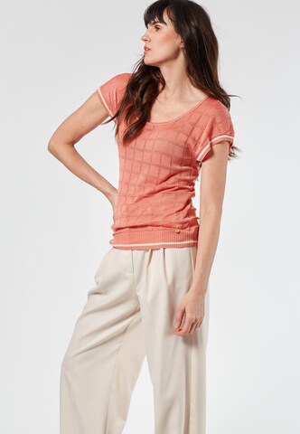 4funkyflavours Sweater 'Hey Laura' in Orange