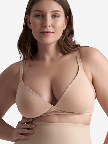 Bye Bra - Triángulo Sujetador ' Wire Free Bra ' en beige
