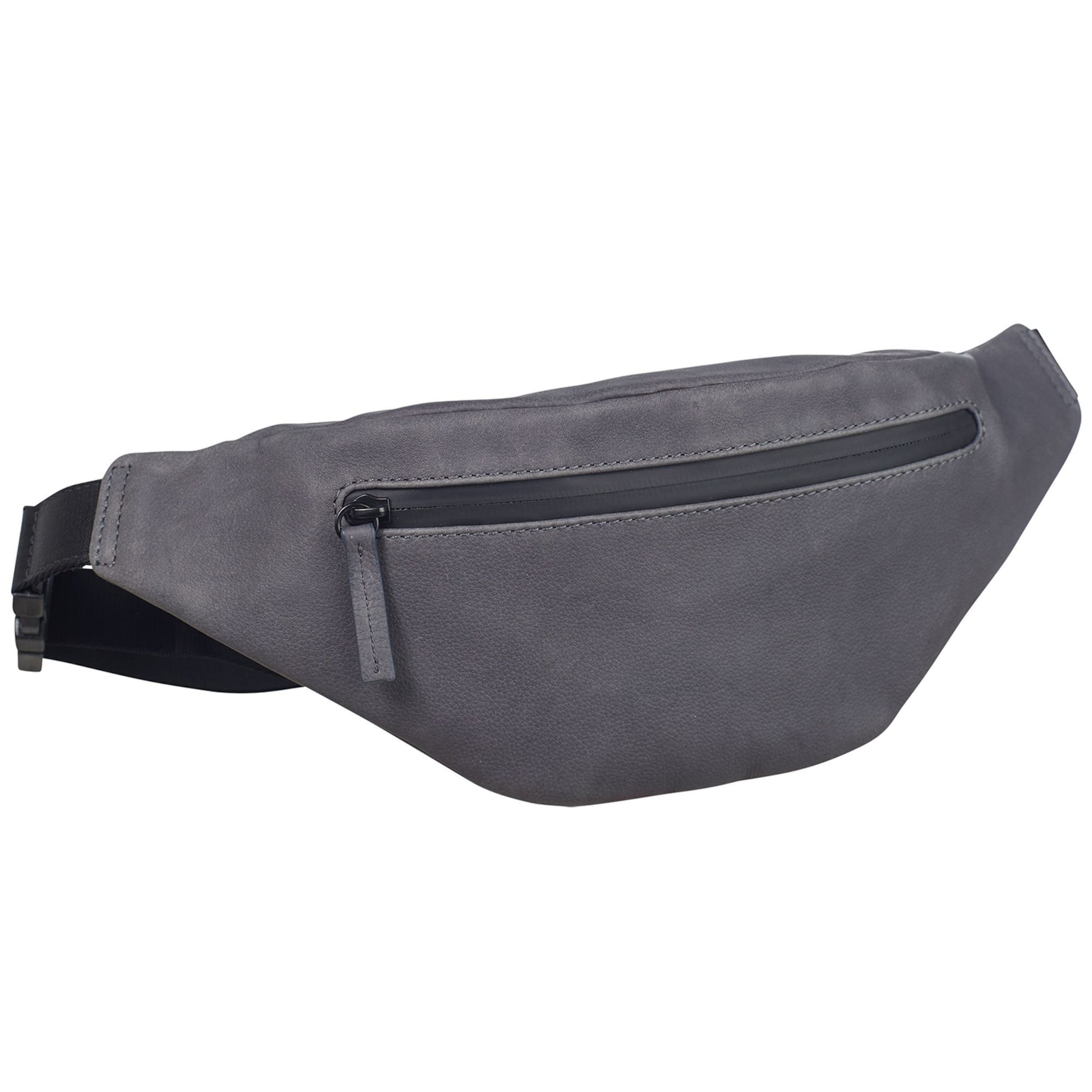 LEONHARD HEYDEN Belt bag in Grey: front