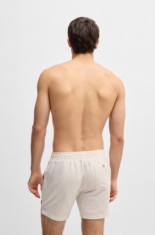 BOSS Badeshorts 'Vibe' in Weiß