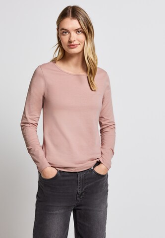 STREET ONE Shirt in Pink: front