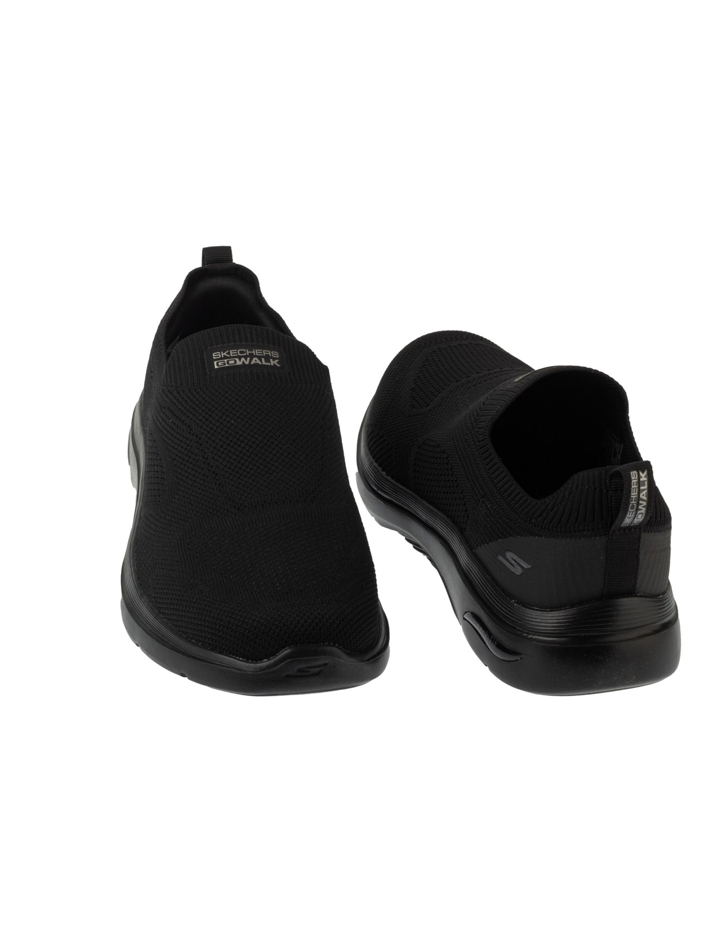 SKECHERS Slip On 'Go Walk Arch Fit 2.0 - Knitte'‌‌‌‌‌‌‌ in Schwarz