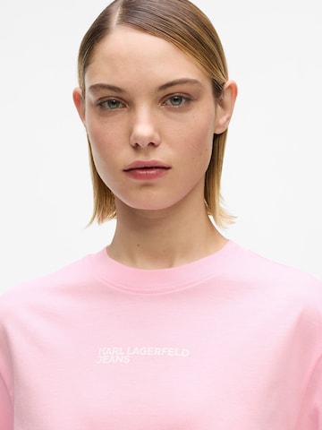 KARL LAGERFELD JEANS Tričko - Ružová